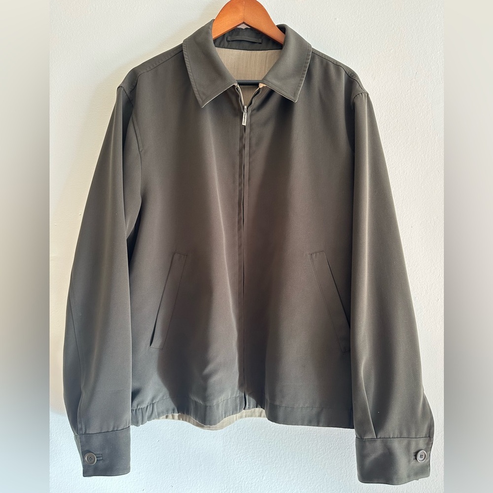 Zegna Olive Green Jacket (large)